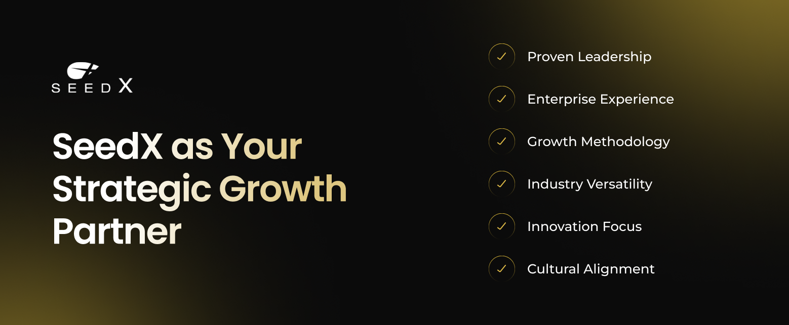 SeedX as Your Strategic Growth Partner